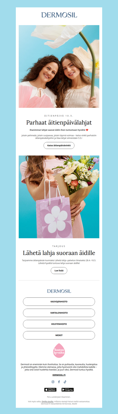 Mitä lahjaksi äidille?