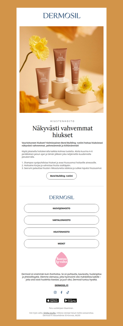 Näin saat vahvemmat hiukset