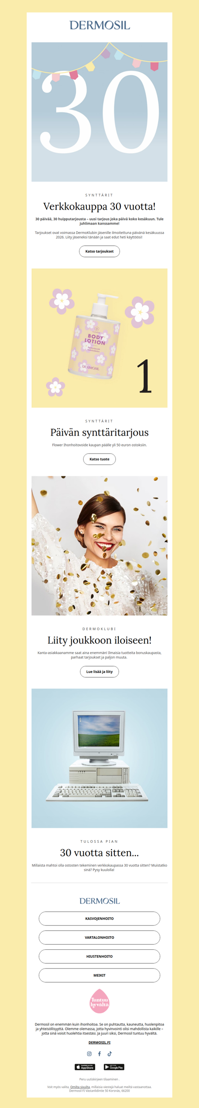 Juhlatarjouksia koko kesäkuu!