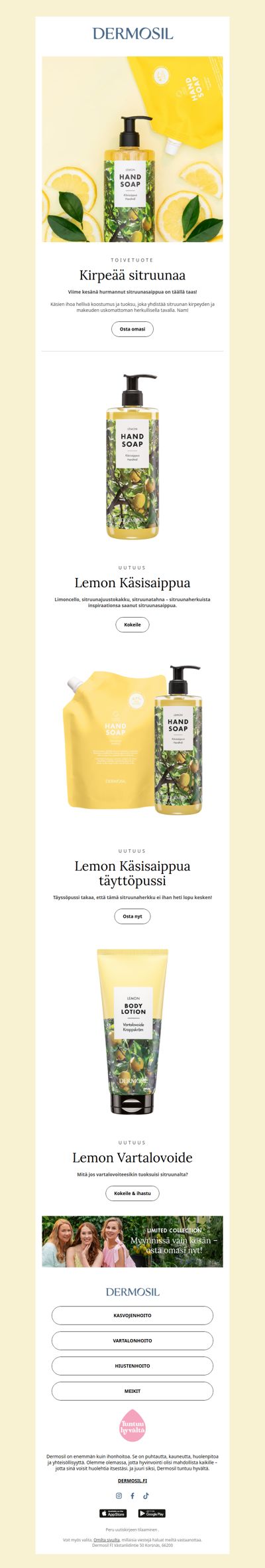 Suosikkisitruuna saapuu taas!