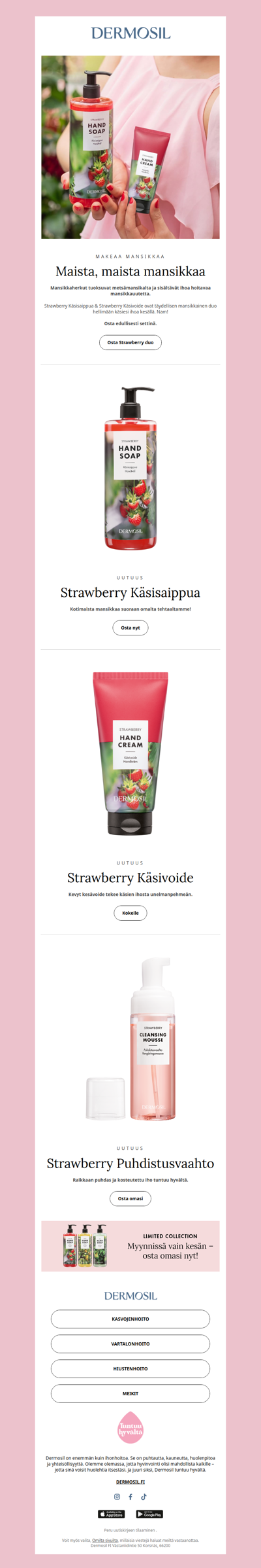Maista, maista mansikkaa 🍓