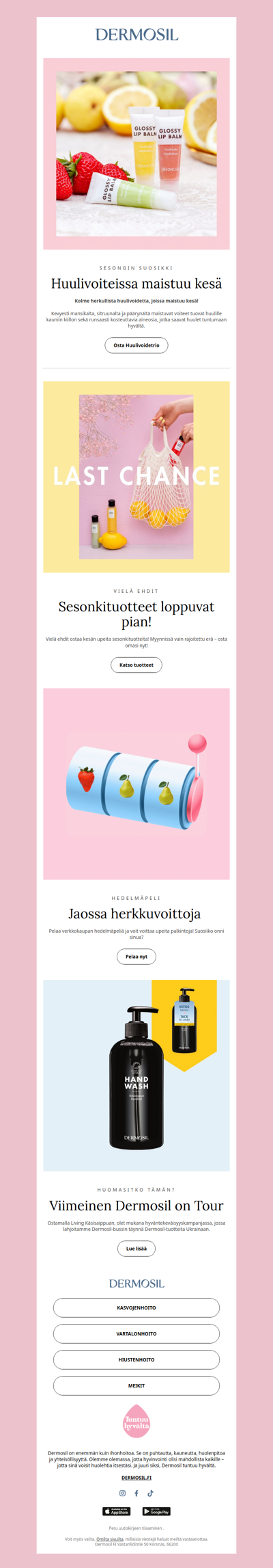 Huomasitko jo nämä?