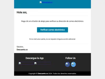 Verifique su dirección de correo electrónico