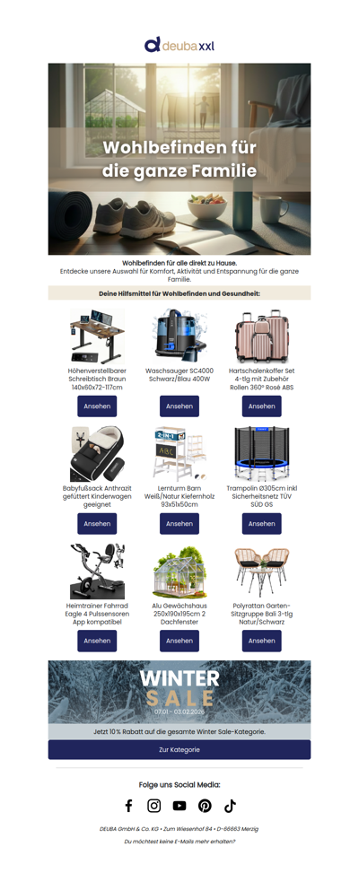 Jetzt zugreifen: Wohlbefinden für alle!