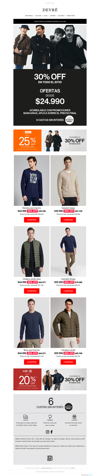 🔥 30% OFF en todo el sitio | Precios desde $24.990