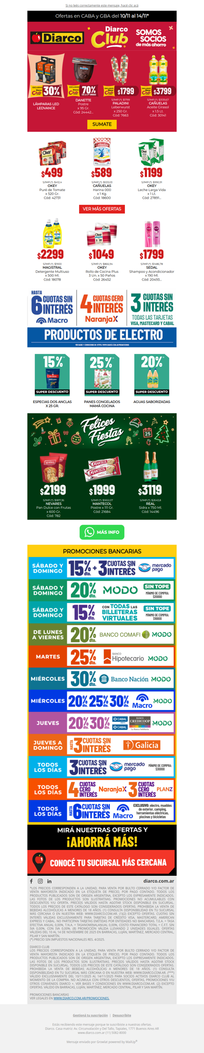 😂 Si el lunes duele, que duela con descuentos