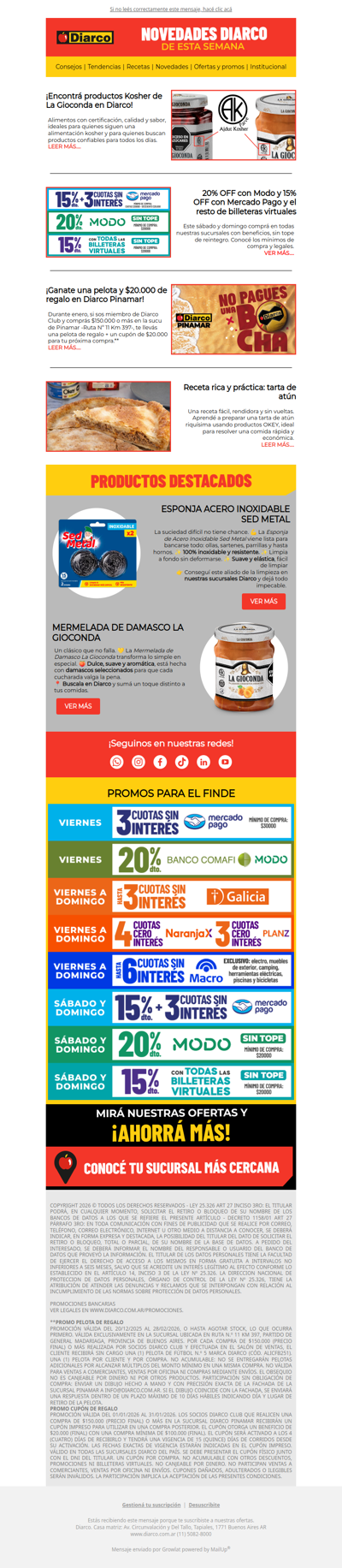 Las noticias clave de la semana 📬