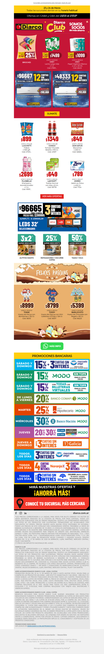 Abrí esto antes de hacer las compras de la semana 🛒