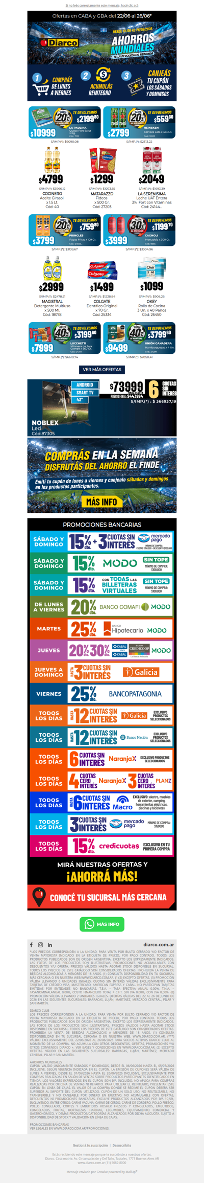 ÚLTIMA semana para ganar cupones 🚨