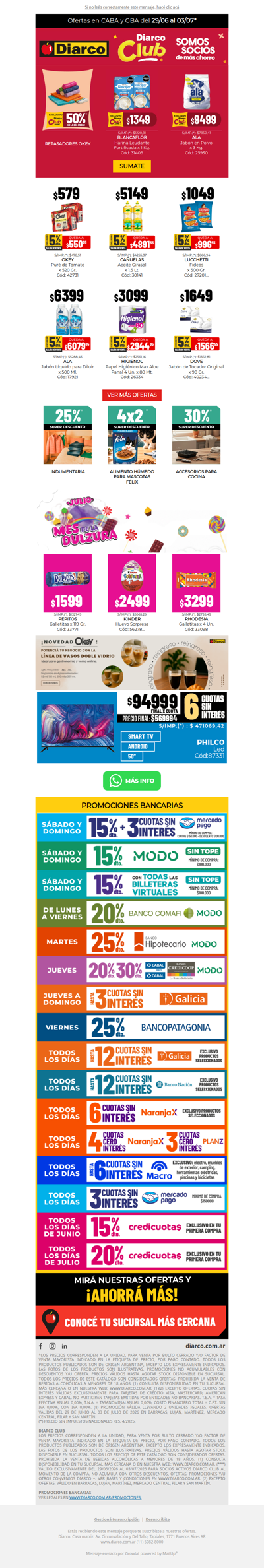 ¿Y si esta semana compras distinto? 😉🛒