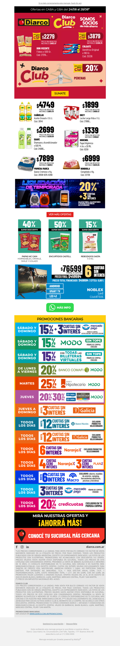 Sacá captura, mandalo al grupo y organizate 📲