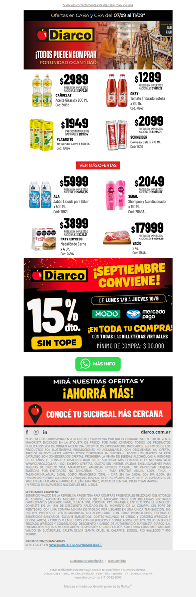 Tu bolsillo aprobó este mail 💛