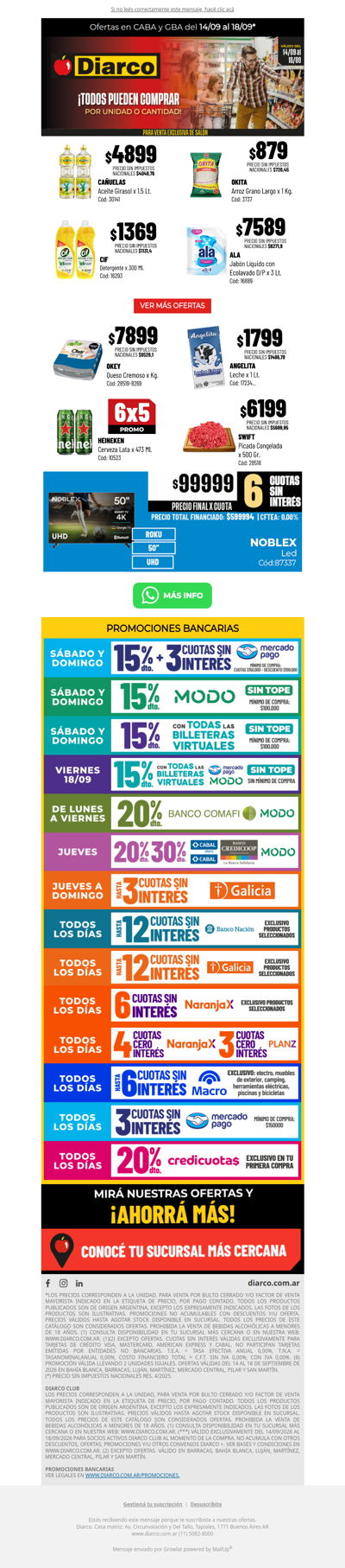 Hay un olorcito a ahorro dando vueltas 👃