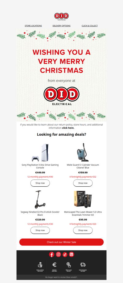 Happy Christmas from DID! 🎄