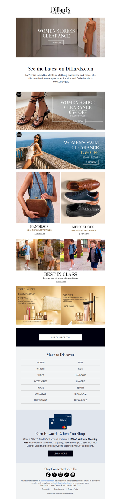 Major Savings! See the Latest on Dillards.com