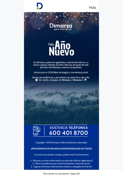 Gracias por acompañarnos este 2025 ✨