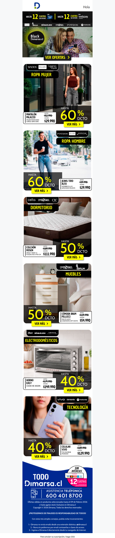 Arrancó Black Dimarsa 🖤