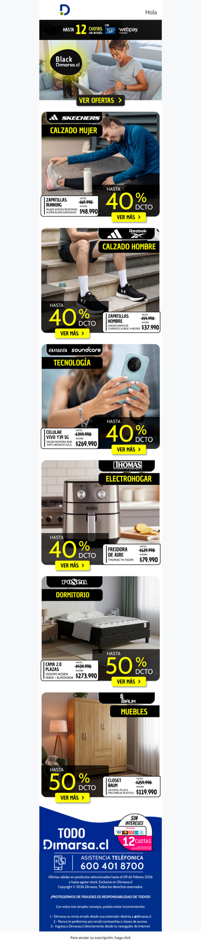 🚨 Último llamado Black Dimarsa