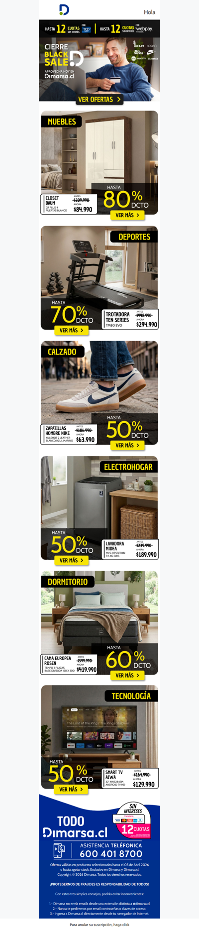 🔥🖤 Se acaba hoy el Black Sale