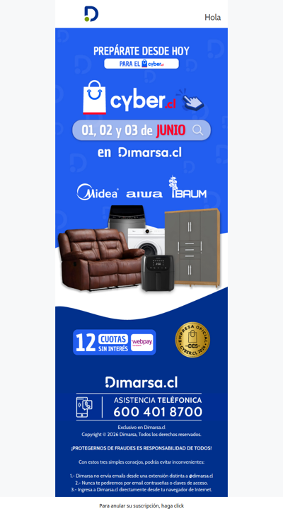 🚨🔥 No te quedes fuera del Cyber