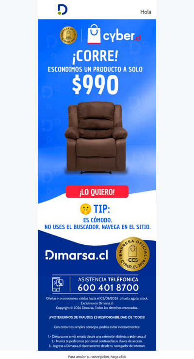 😱 Hay un producto top escondido a $990