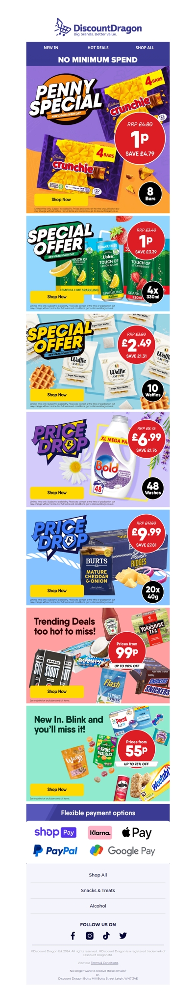 5 incredible deals waiting for you inside...