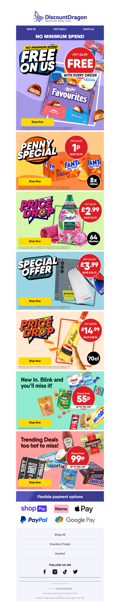 95g Milka FREE & 8 cans of Fanta for 1p!