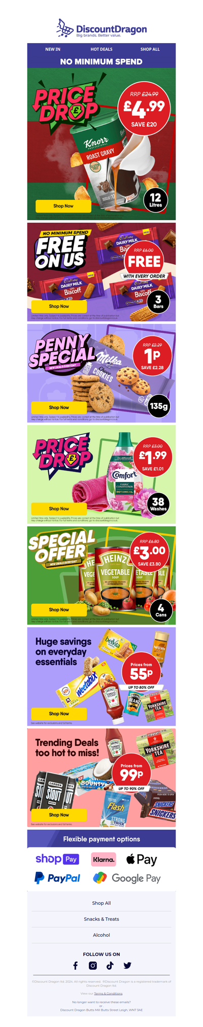 12 litres of gravy for just £4.99!