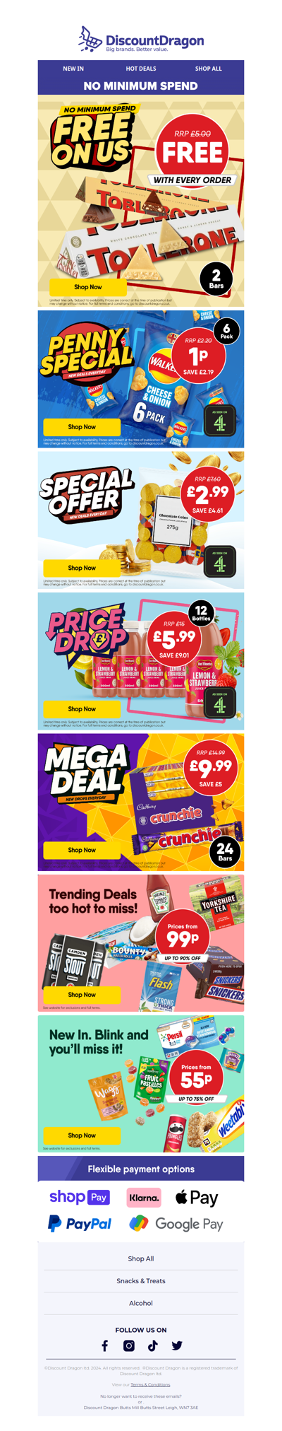 2 bars of Toblerone FREE!