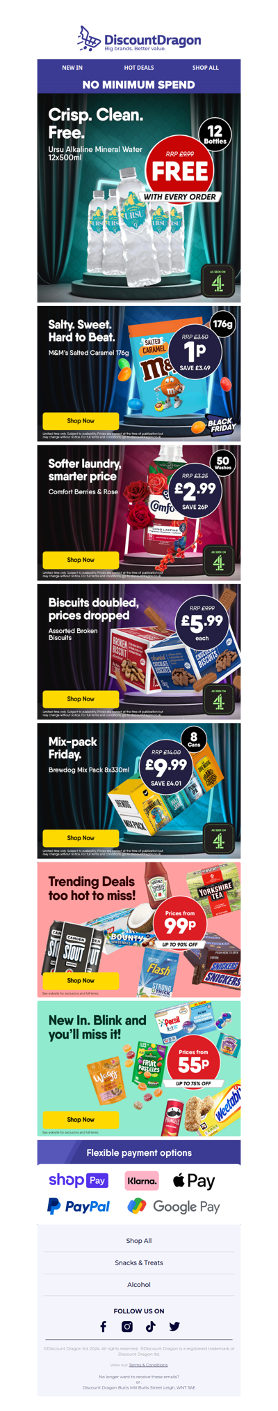 12 bottles FREE with every order!