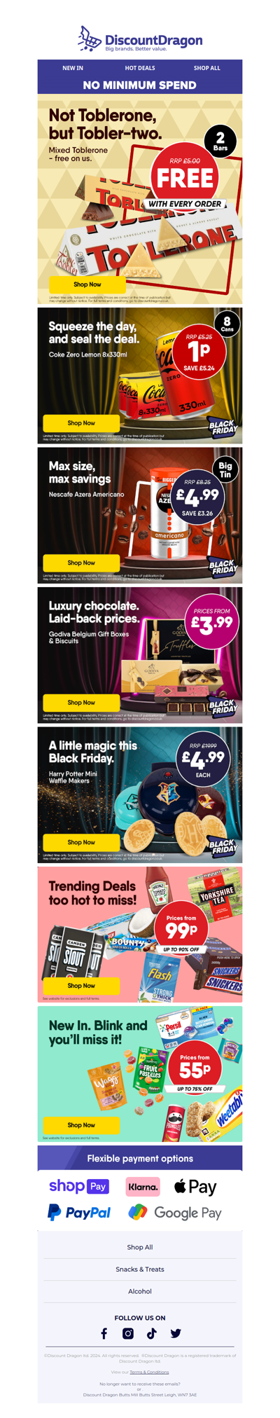 Our second round of Black Friday deals just dropped!