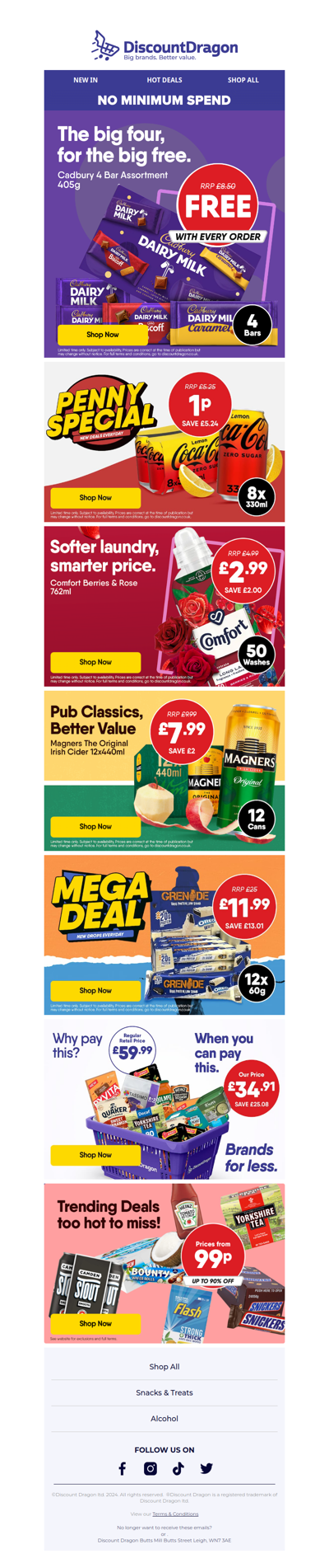 4 Best-Selling Cadbury Bars For FREE!