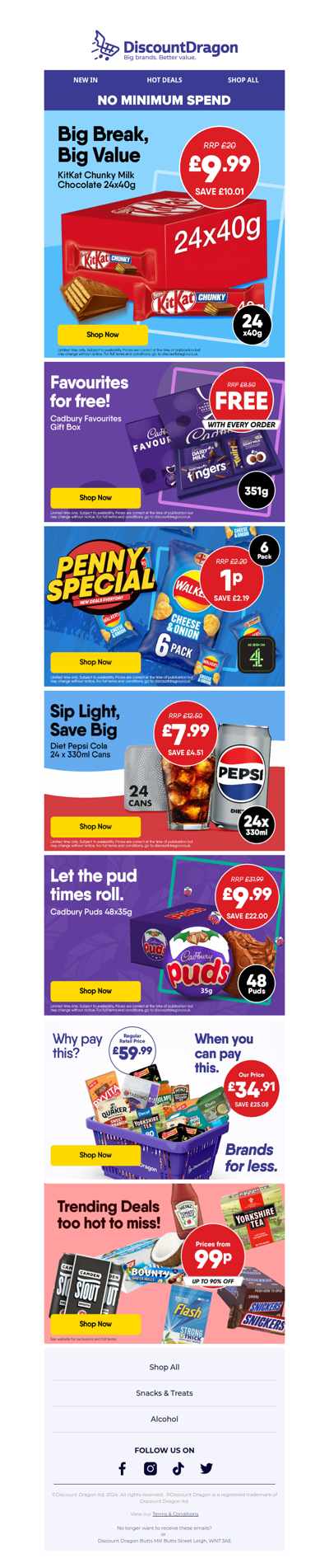 24 bars for only £9.99!