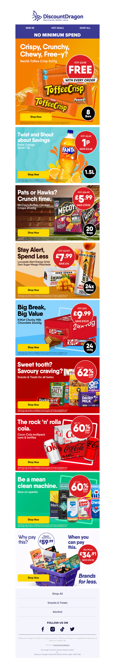 New: Enjoy 8 FREE Toffee Crisps!