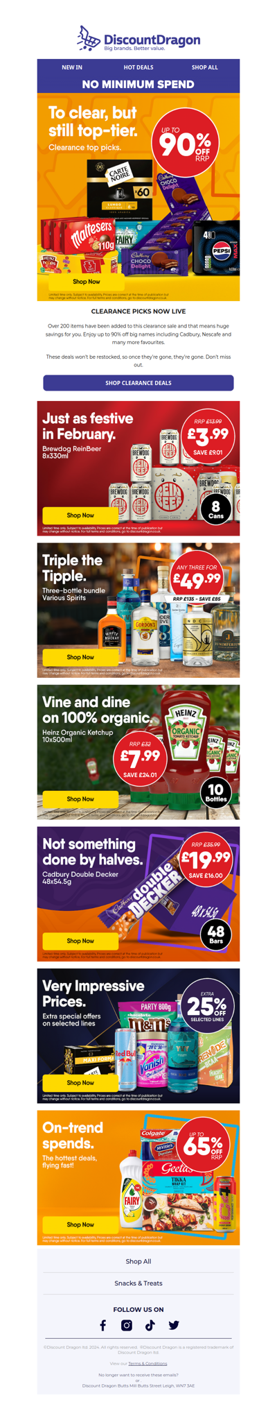 Our biggest ever sale starts now!