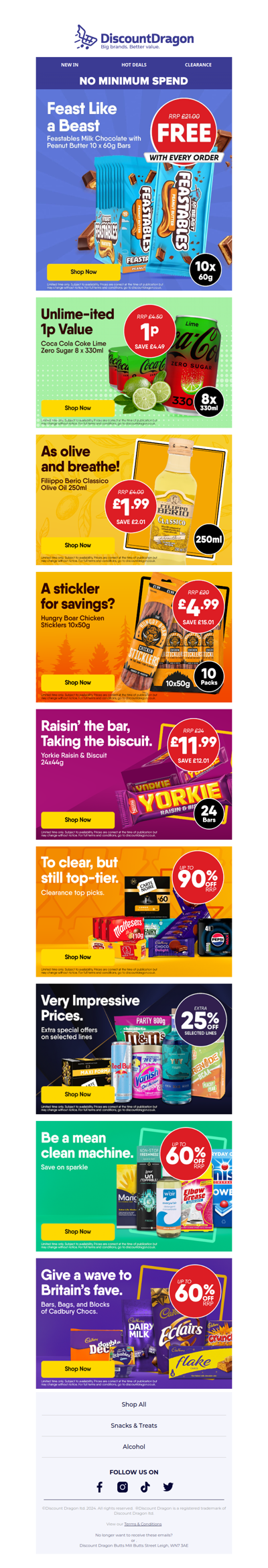 10 Large Chocolate Bars for FREE!