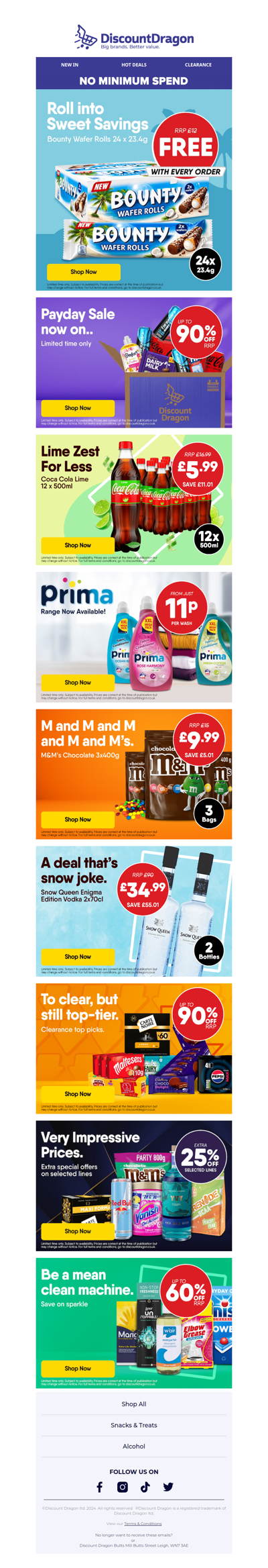 24 Bounty Wafer Rolls for FREE!