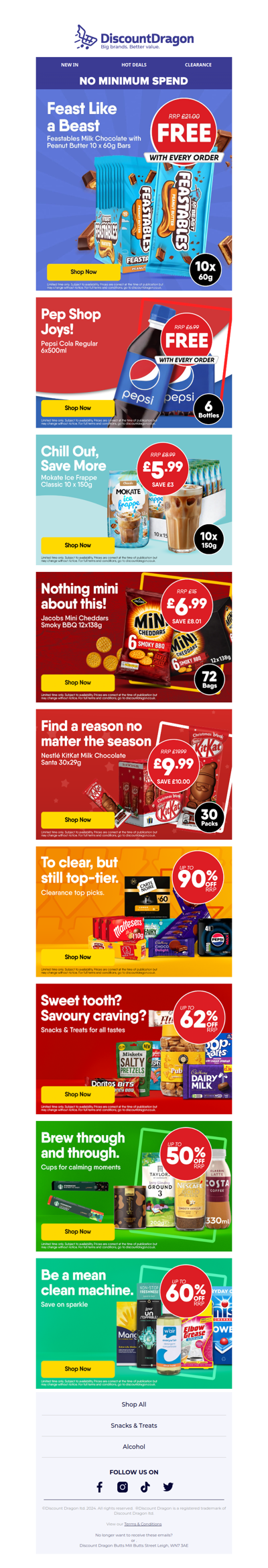 Double Freebie: 10 Chocolate Bars and Pepsi!