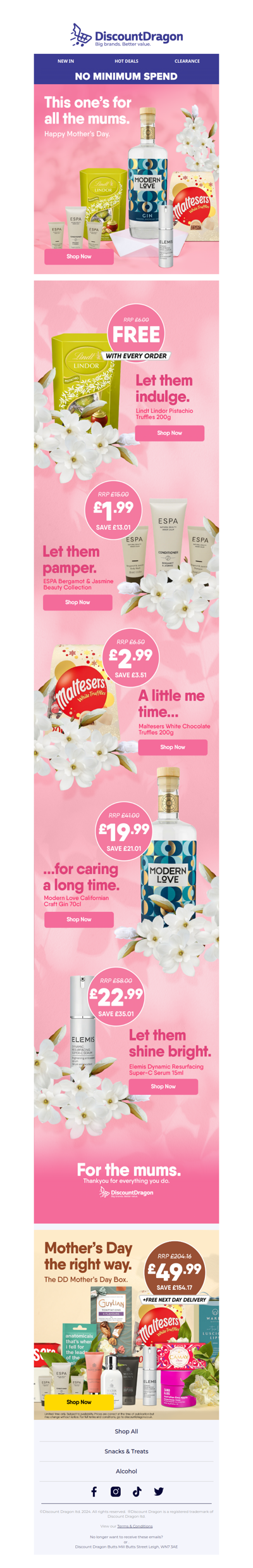 Mother's Day Special: Free Lindt Chocolates & More!