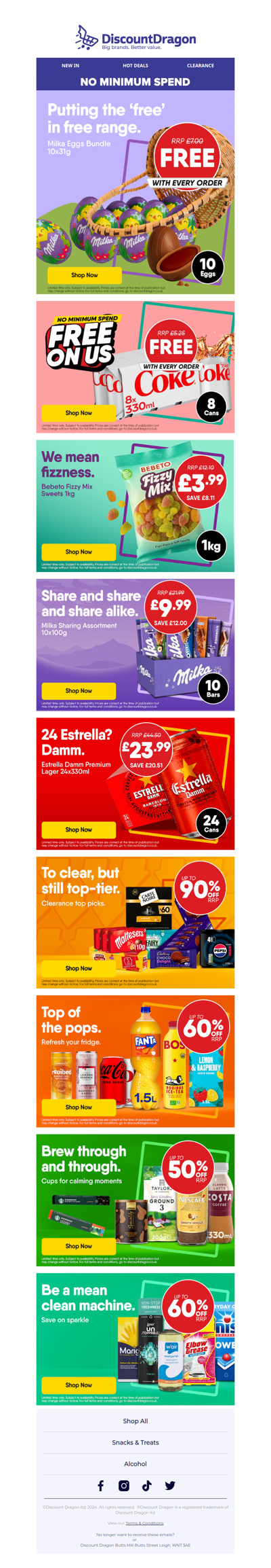 Flash Sale: 10 Free Milka Eggs with every order!