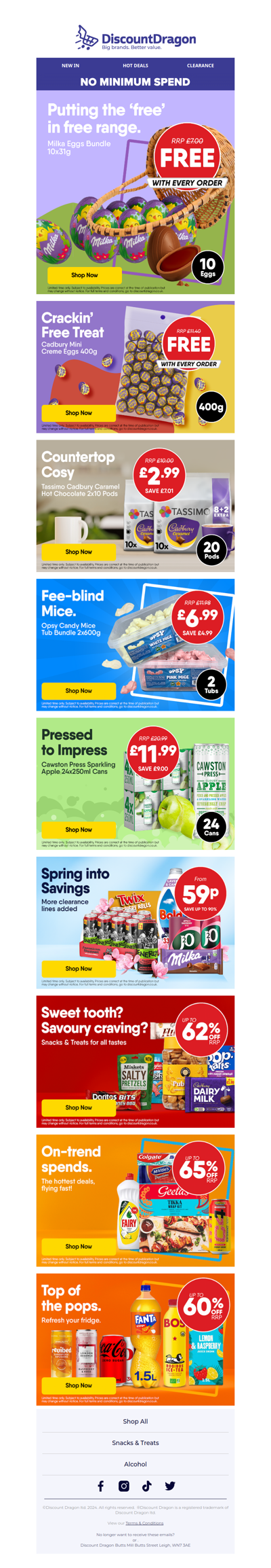 Milka & Creme Eggs both FREE!