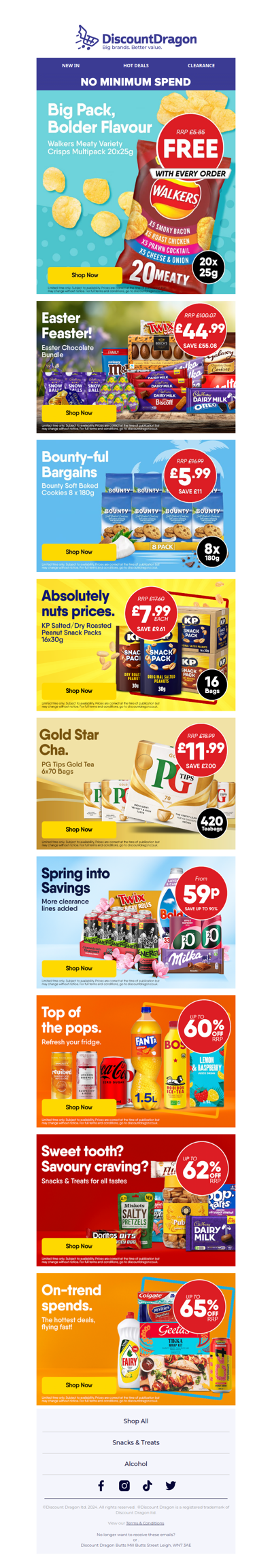 It's Back! 20 Bags of Walkers for free!