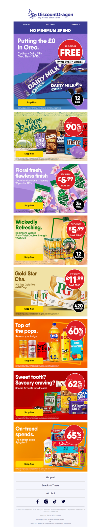 12 Bars of Dairy Milk Oreo for Free!