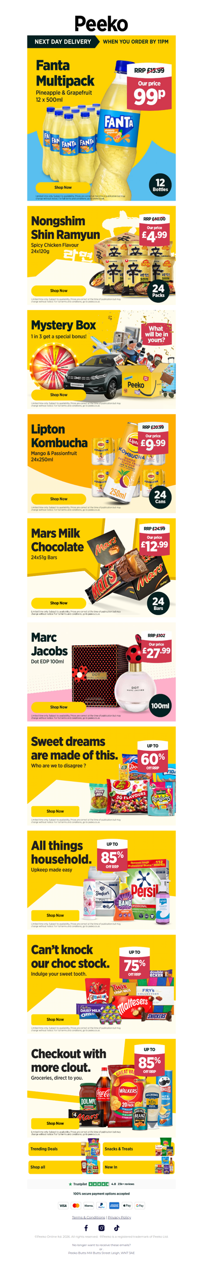 Be Quick! 12 Bottles of Fanta for 99p starts now