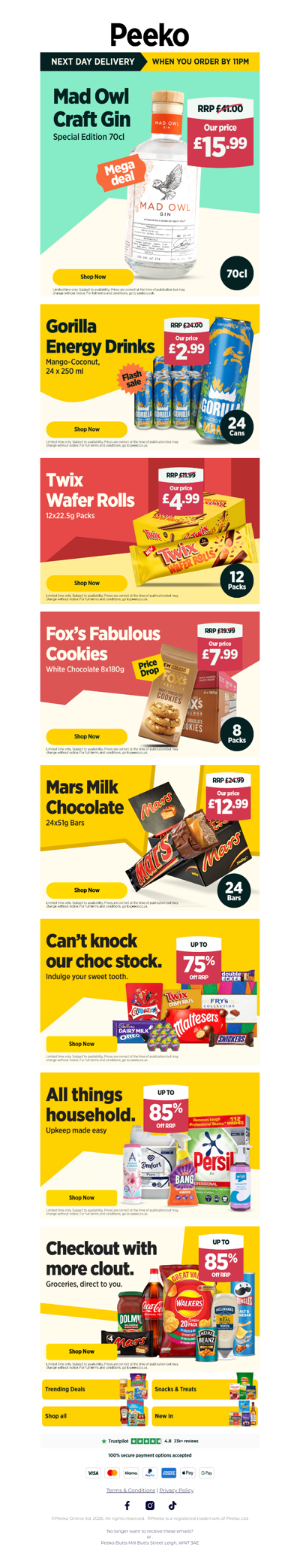 Our Latest Bank Holiday Deals Are Live!