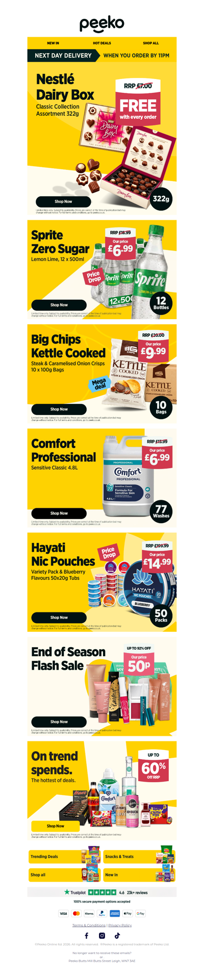 Enjoy a Nestlé Dairy Gift Box FREE!