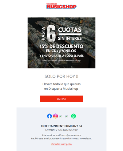 ¡Solo por Hoy 🤪 !