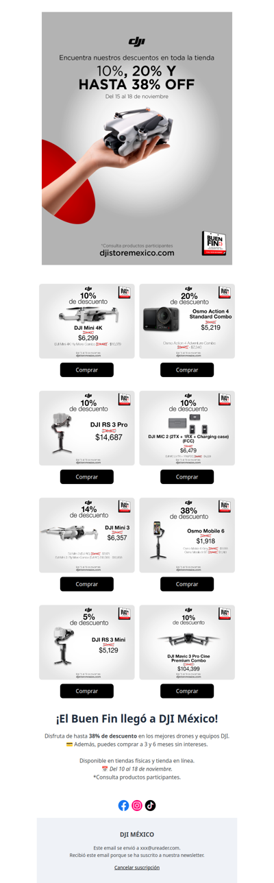 DJI MINI 4 PRO CON EL 10% OFF😱