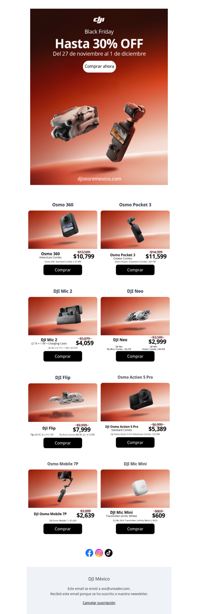 💥Ahorra hasta un 30% este Black Friday