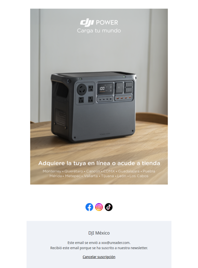 DJI Power ya disponible ⚡